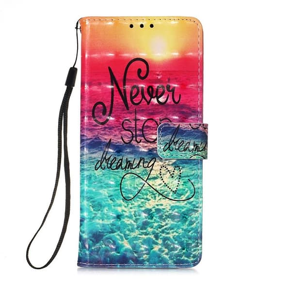 Plånboksfodral Samsung Galaxy A04s – Never Stop Dreaming