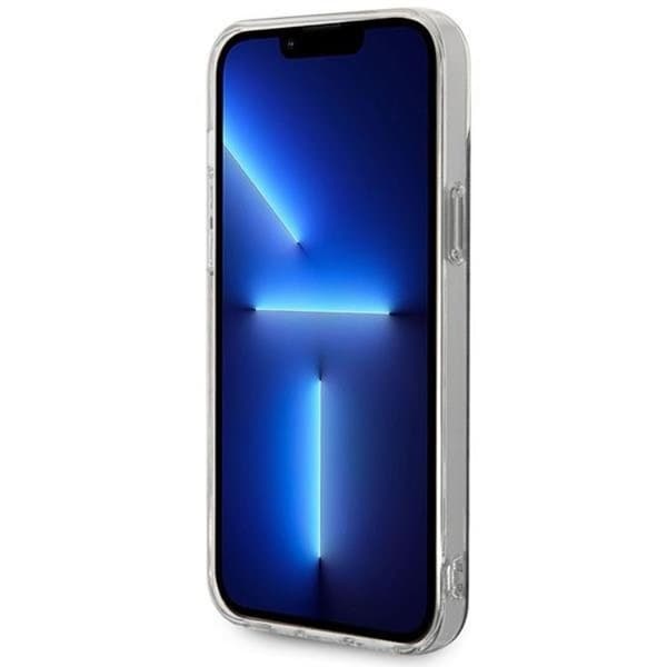 GUESS iPhone 14 Magsafe Skal 4G Print + Trådlös Laddare - Svart
