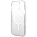 Miniatyrbild 9 av 10: Guess iPhone 12/12 Pro Magsafe Skal Print + Trådlös Laddare - Brun