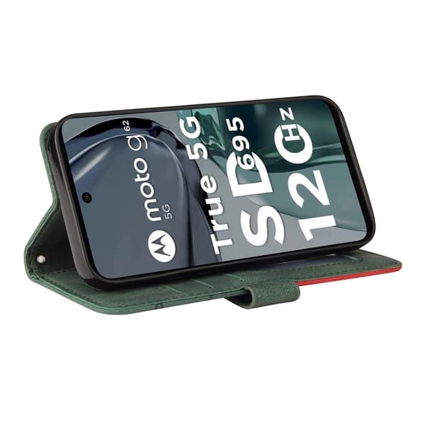 KT Plånboksfodral till Motorola Moto G62 - Grön