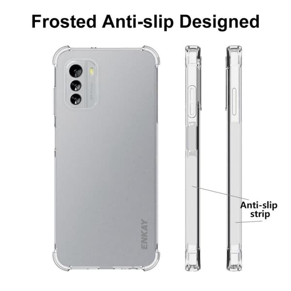 ENKAY TPU Taske Skridsikker dæksel til Nokia G60