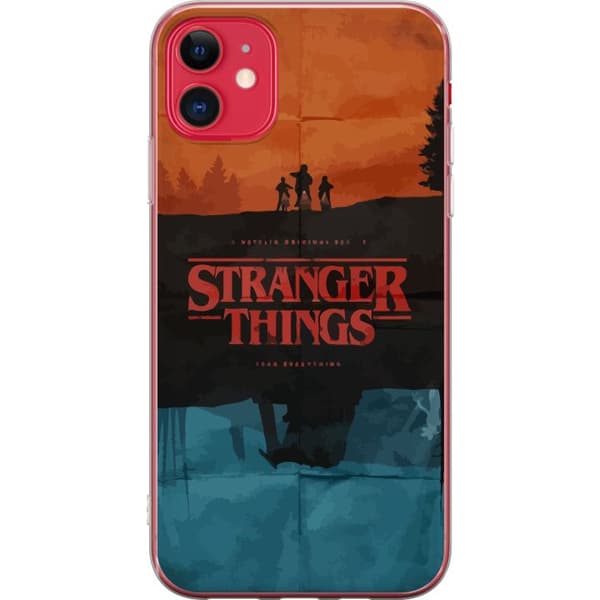Apple iPhone 11 Genomskinligt Skal Stranger Things