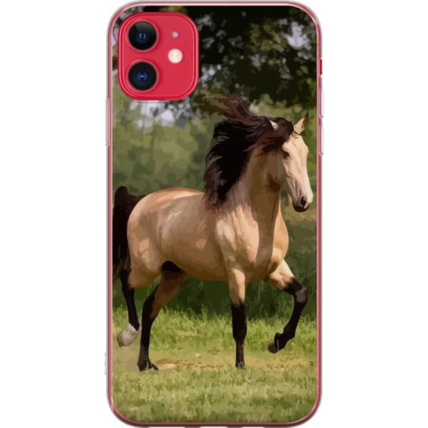 Apple iPhone 11 Gjennomsiktig deksel Hest