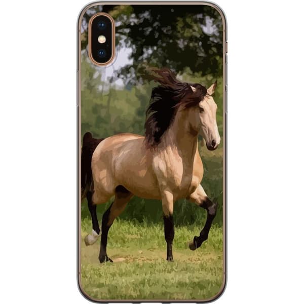 Apple iPhone XS Deksel / Mobildeksel - Hest