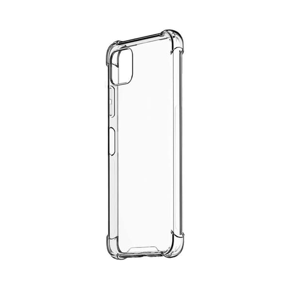 Stöttåligt Skal med Kameraskydd Samsung Galaxy A22 5G - Transparent