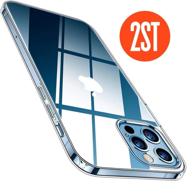 2Pack (skärmskydd & Transparent Skal) Till iPhone 14 Pro max