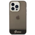 Miniatyrbild 3 av 8: GUESS iPhone 14 Pro Max Skal Translucent - Svart