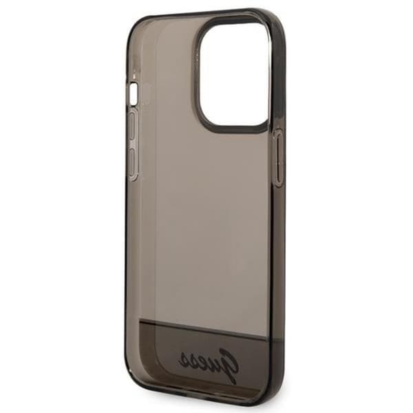 GUESS iPhone 14 Pro Max Skal Translucent - Svart