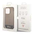 Miniatyrbild 8 av 8: GUESS iPhone 14 Pro Max Skal Translucent - Svart