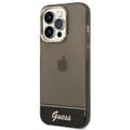 Miniatyrbild 2 av 8: GUESS iPhone 14 Pro Max Skal Translucent - Svart