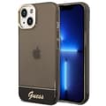 Miniatyrbild 2 av 8: GUESS iPhone 14 Plus Skal Translucent - Svart