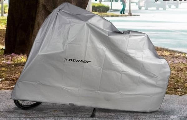 Dunlop - motorsykkeldeksel, størrelse L, laget av slitesterkt materiale