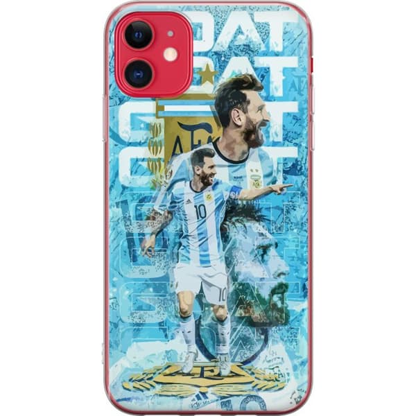 Apple iPhone 11 Kuori / Matkapuhelimen kuori - Argentina - Messi