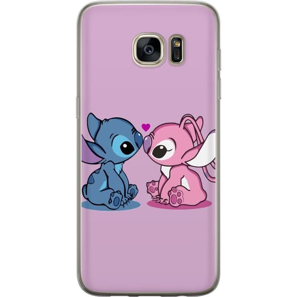 Samsung Galaxy S7 edge Kuori / Matkapuhelimen kuori - Lilo ja Stitch