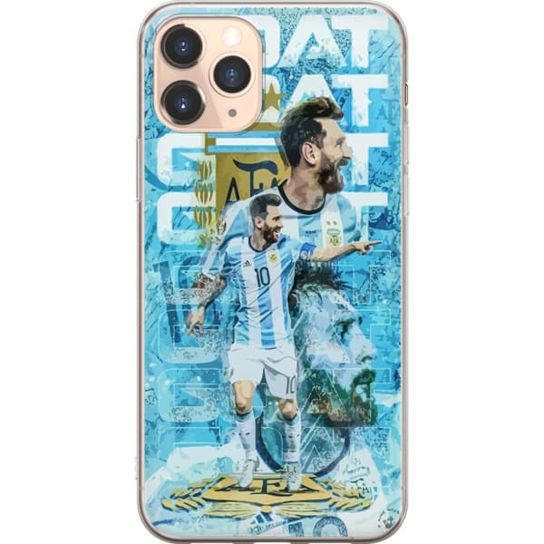 Apple iPhone 11 Pro Genomskinligt Skal Argentina - Messi