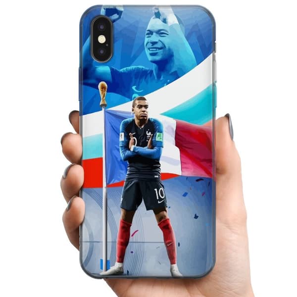 Apple iPhone X TPU Mobildeksel Kylian Mbappé