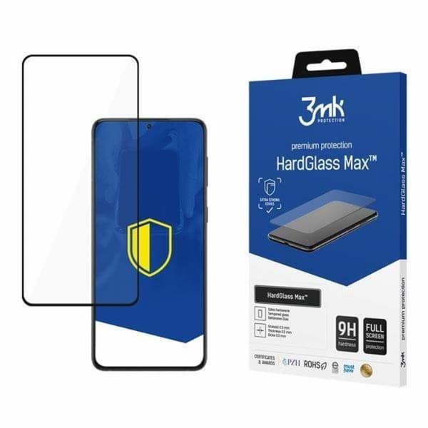 3MK Galaxy S21 5G Härdat Glas Skärmskydd Max