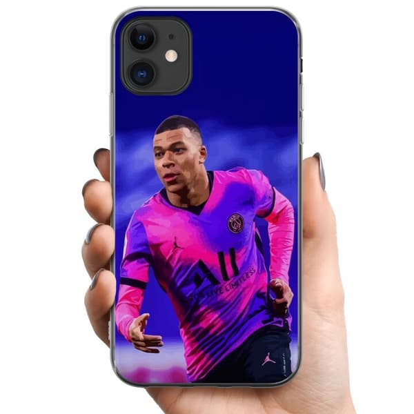 Apple iPhone 11 TPU Mobilskal Kylian Mbappé