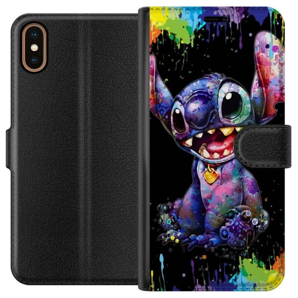 Apple iPhone XS Lommeboketui Lilo og Stitch