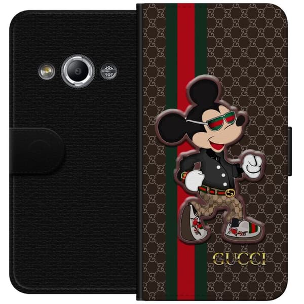 Samsung Galaxy Xcover 3 Lommeboketui CC Happy Mouse