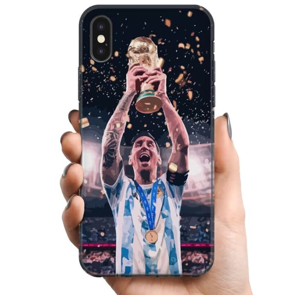 Apple iPhone XS TPU Matkapuhelimen kuori Messi