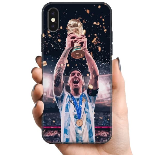 Apple iPhone XS Max TPU Mobildeksel Messi