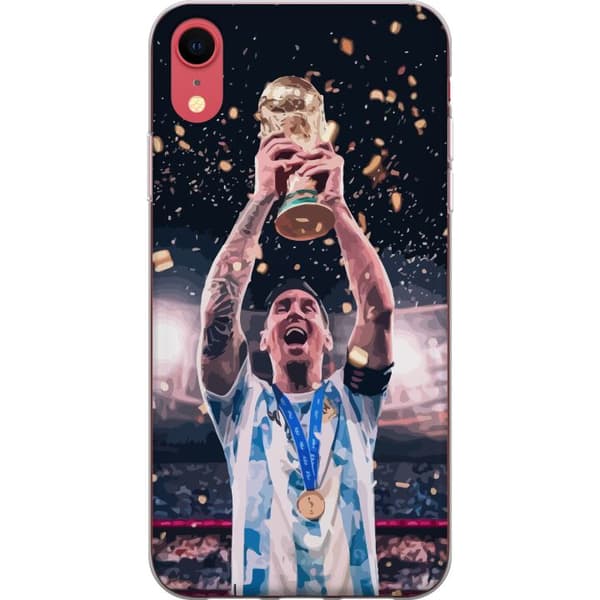 Apple iPhone XR Kuori / Matkapuhelimen kuori - Messi