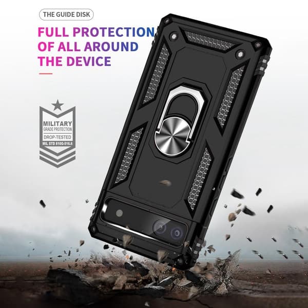 For Google Pixel 6a 5G Anti-drop TPU+PC-telefondeksel