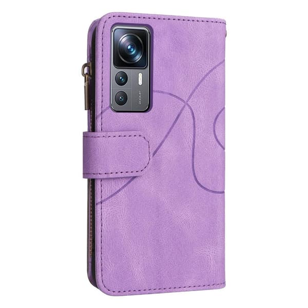 KS Lommebok-deksel til Xiaomi 12T/12T Pro - Lilla