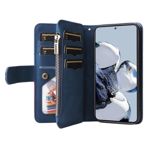 KS Plånboksfodral till Xiaomi 12T / 12T Pro - Blå