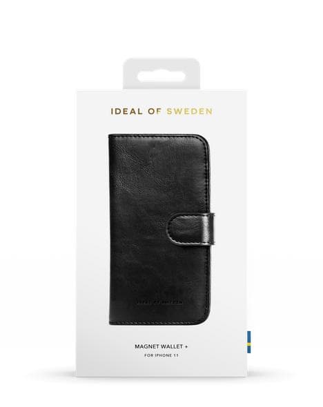IDEAL OF SWEDEN  plånboksfodral Magnet iPhone 11 / XR svart