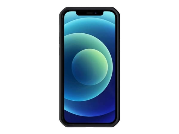 ITSKINS HYBRID // SOLID - Baksidedeksel for mobiltelefon - polykarbonat, akryl, termoplast-polyuretan (TPU), Impacthane - gjennomsiktig, vanlig svart