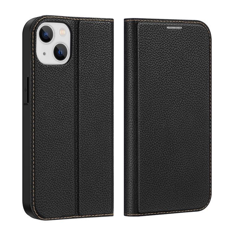 Dux Ducis iPhone 14 Plånboksfodral Skin X2 - Svart
