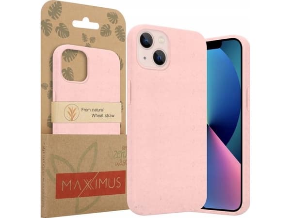 MAXXIMUS MX ECO SAMSUNG S22 ULTRA PINKKI/VAALEANPUNAINEN