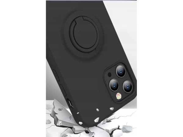 OEM Etui Silicon Ring do Iphone 11 PRO czarny