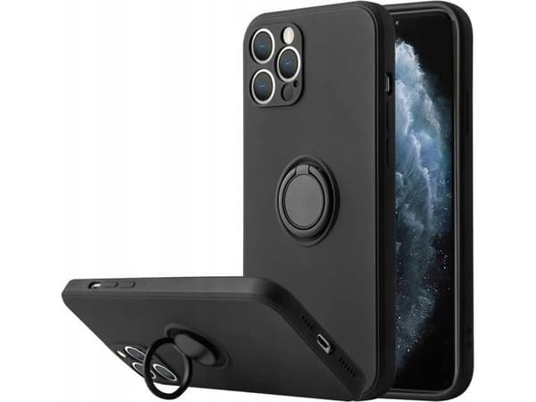 OEM Etui Silicon Ring do Iphone 11 PRO czarny