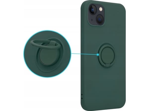 OEM Etui Silicon Ring do Iphone 11 zielony