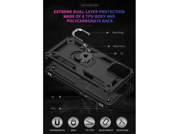OEM Etui MILITARY ARMOR Iphone 13 PRO MAX czarny