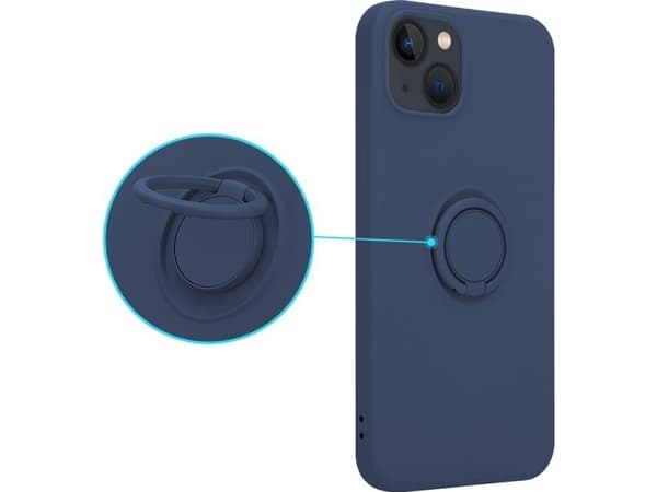 OEM Etui Silicon Ring do Iphone X/XS niebieski
