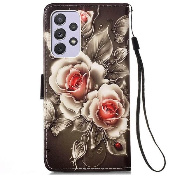 Plånboksfodral Samsung Galaxy A23 – Rosor