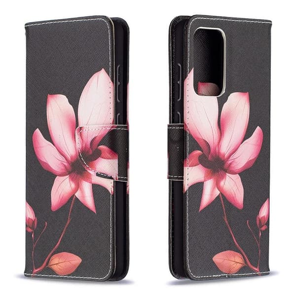 Plånboksfodral Samsung Galaxy A23 – Rosa Blomma