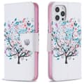 Miniatyrbillede 4 af 4: Plånboksfodral iPhone 14 Pro – Färgglatt Träd