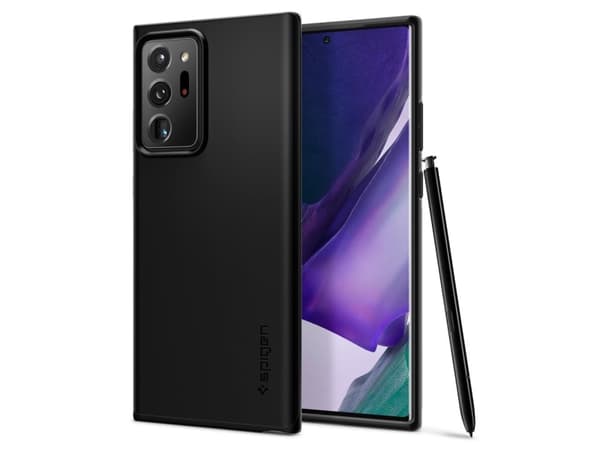 Spigen Thin Fit kotelo Samsung Galaxy Note 20 Ultra Musta universaali