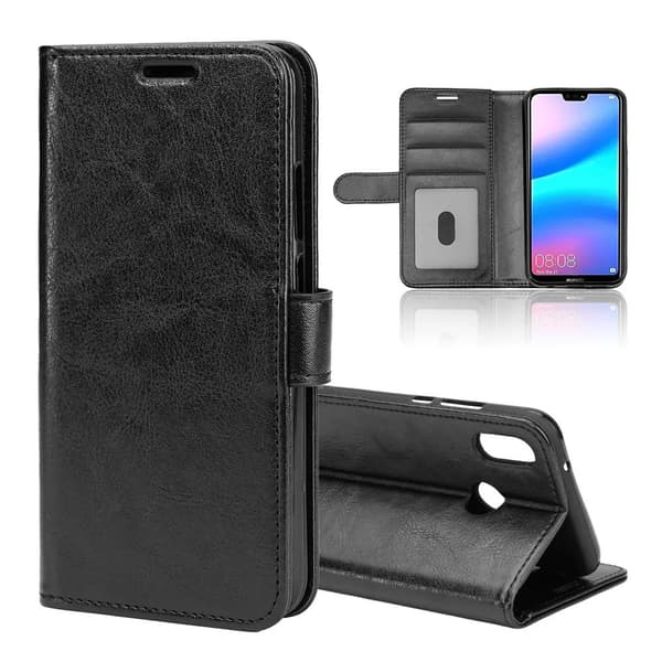 SiGN Plånboksfodral för Huawei P20 Lite - Svart