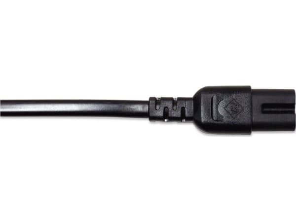 Manhattan Audio Virtajohto Eighth Euro C7 3m Musta