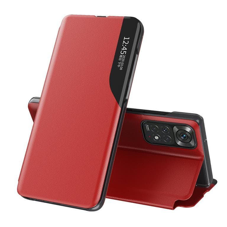 Xiaomi Redmi Note 11 Pro Plus/4G/5G Fodral Eco läder - Röd