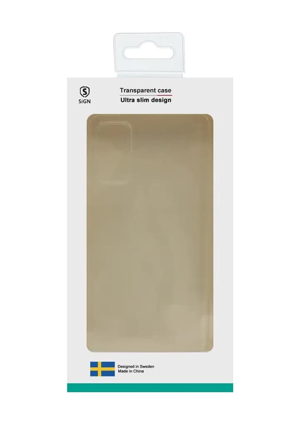 SiGN Ultra Slim Skal för Galaxy A52s/A52 5G/A52 4G - Transparent