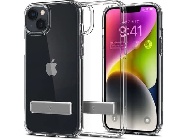Spigen ACS05051, Omslag, Apple, iPhone 14, 15,5 cm (6.1"), Transparent