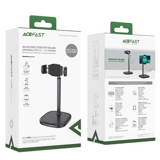 Acefast Mobilhållare Teloscopic- Svart