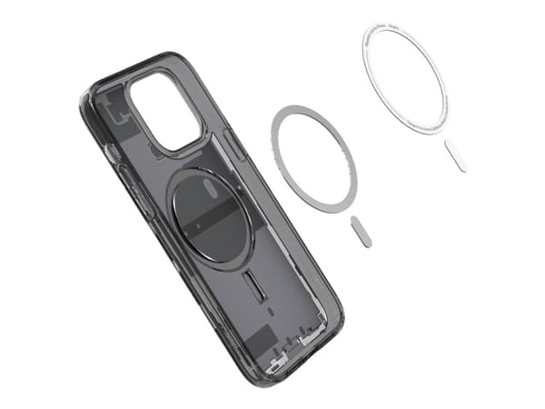 Spigen ACS05540, Suojus, Apple, iPhone 14 Pro, 15,5 cm (6.1"), Musta, Valkoinen